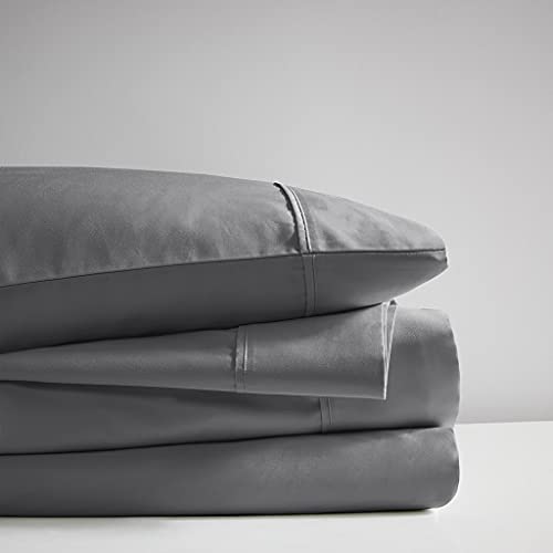 Madison Park Cotton and Polyester Cross Weave Sateen Sheet Set MP20-6507