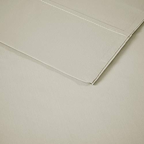 1500 Thread Count Cotton Blend Pillow Cases Standard Size, Casual Luxury Machine Washable Pillow Case Set of 2, Standard : 20 X 30, Ivory