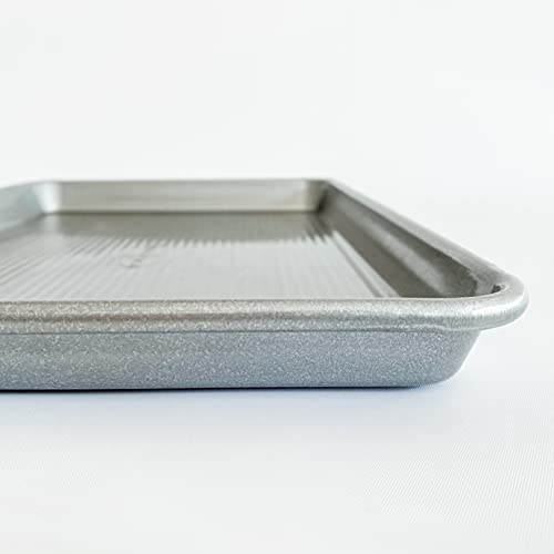 USA Pan 3-Piece Warp Resistant Non-Stick Aluminized Steel Bakeware Set