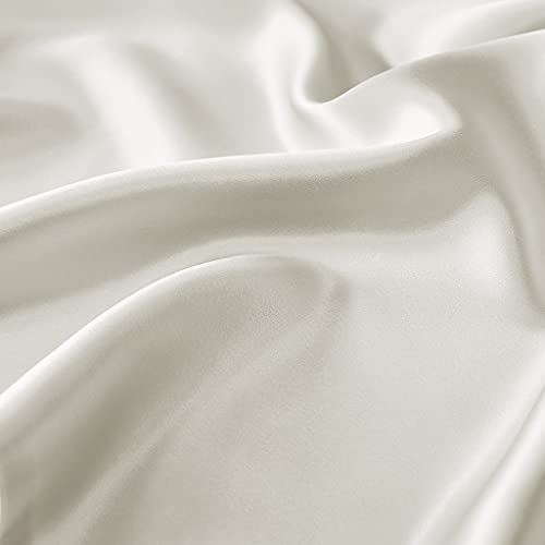 Madison Park Casual Mulberry Silk Pillowcase with White Finish MP21-7474