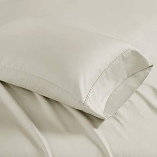 1500 Thread Count Cotton Blend Pillow Cases Standard Size | Casual Luxury Machine Washable Pillow Ca