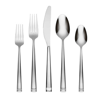 Cambridge Silversmiths Kingsland Mirror 20 Piece Flatware Set, Service for Four, silver