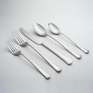 Cambridge Silversmiths Raegan Hammered Mirror 20-piece Flatware Set