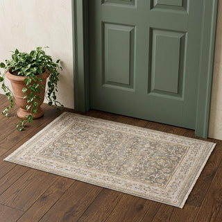 Home Outfitters 2' X 3' Beige And Ivory Area Rug