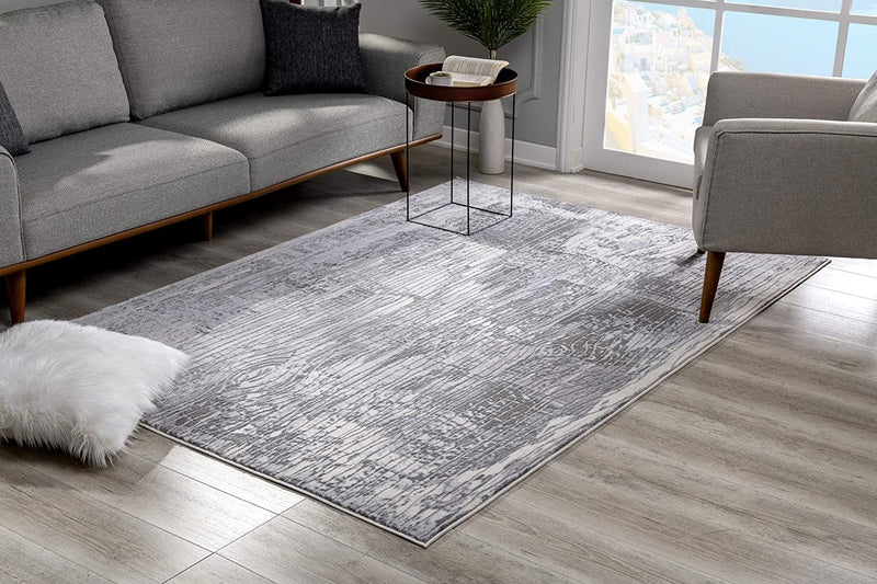 Home Outfitters Black Animal Print Area Rug