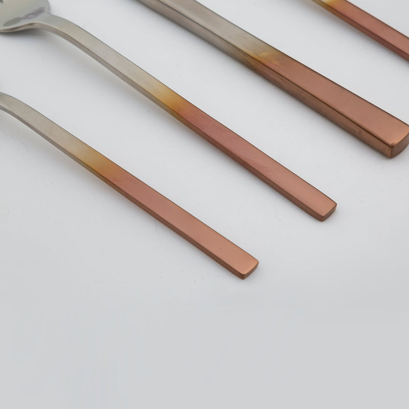 Cambridge Silversmiths Kelvin Copper Ombre 20-piece Flatware Set