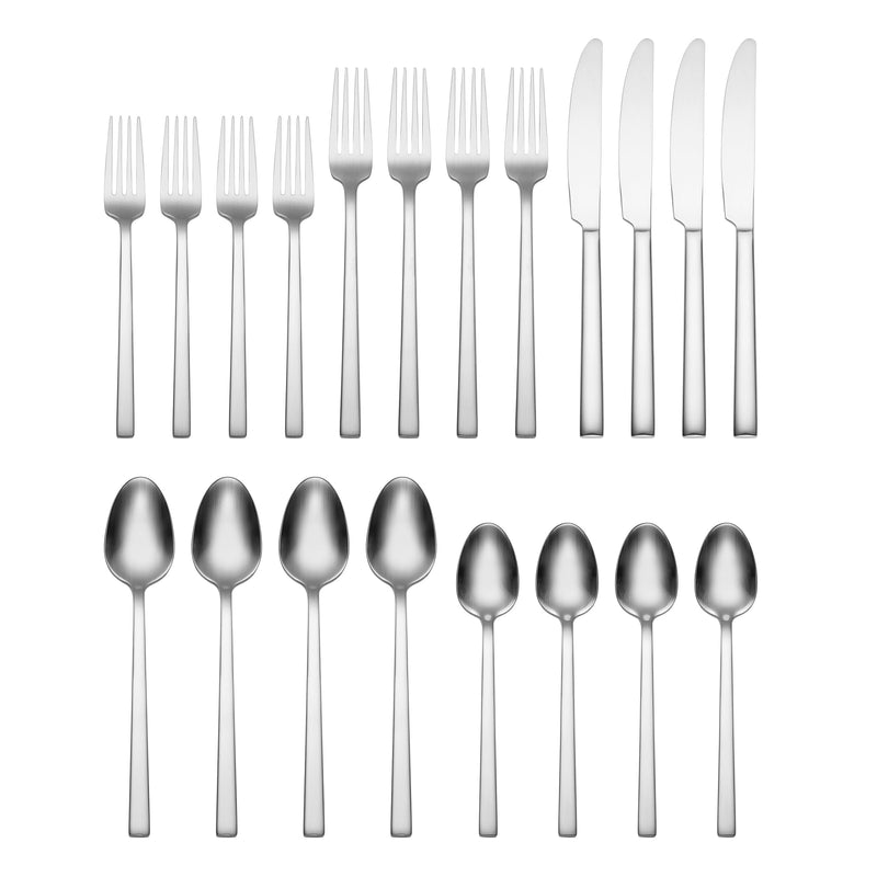 Cambridge Silversmiths Loretta Satin 20-piece Flatware Set