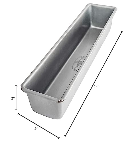 USA Pan Bakeware Nonstick Cocktail Sandwich Loaf Pan