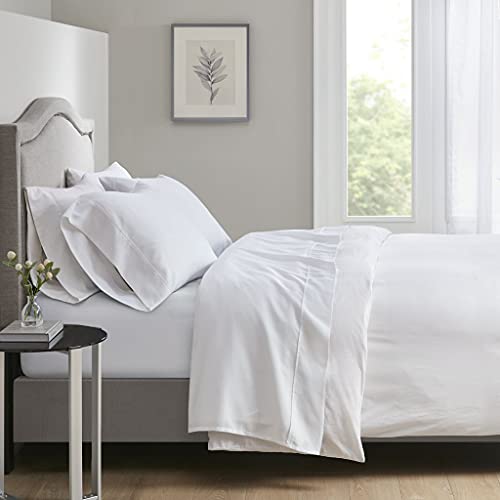 Beautyrest Casual Lyocell Triblend Sheet Set with White BR20-1896