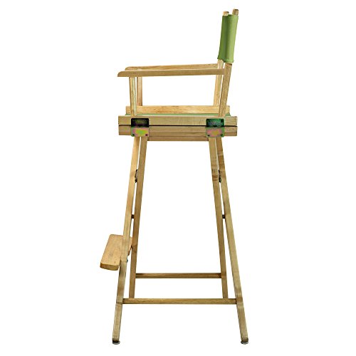 Casual Home 230-00/021-72 30" Natural Frame-Lime Green Canvas Director Chair Bar Height