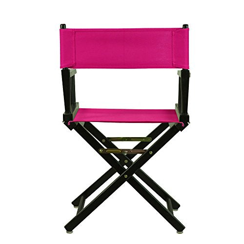 Casual Home 200-02/021-30 Director Chair 18" - Classic Height BlackFrame/Magenta Canvas