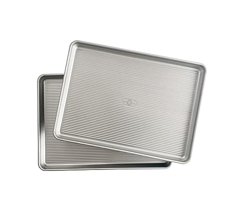USA Pan Global Nonstick Aluminum Half Sheet Pan, Set of 2