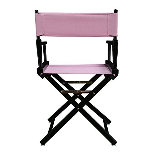 Casual Home 200-02/021-22 Director Chair 18" - Classic Height BlackFrame/Pink Canvas