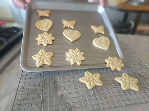 USA Pan Bakeware Nonstick Cookie Sheet Pan, Small