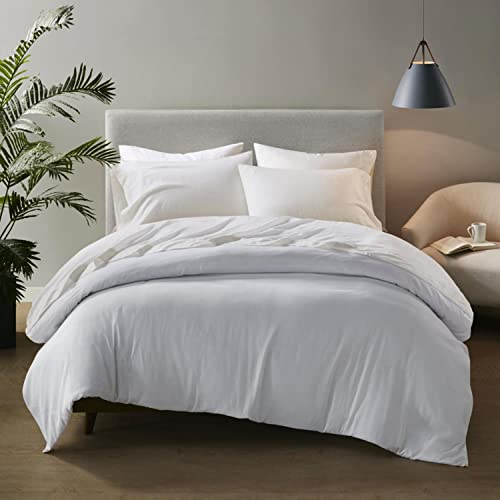 Madison Park Linen Blend Cotton and Linen Pillowcase in Ivory Finish MP21-7895