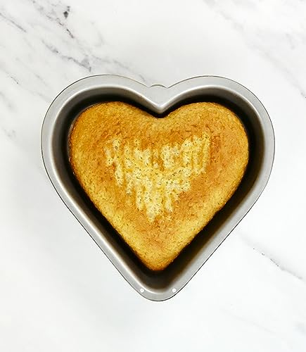USA Pan Global Bakeware Fancy Heart Cake Pan
