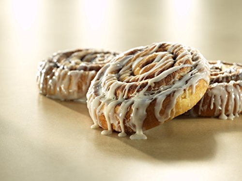 USA Pan Mini Round Cake and Cinnamon Roll Pan, 6 Well, Nonstick & Quick Release Coating, Made in the USA from Aluminized Steel, 15-3/4 by 11