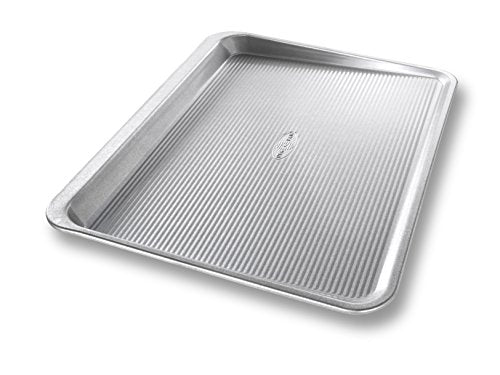 USA Pan Bakeware Aluminized Steel Cookie Scoop Pan, Large
