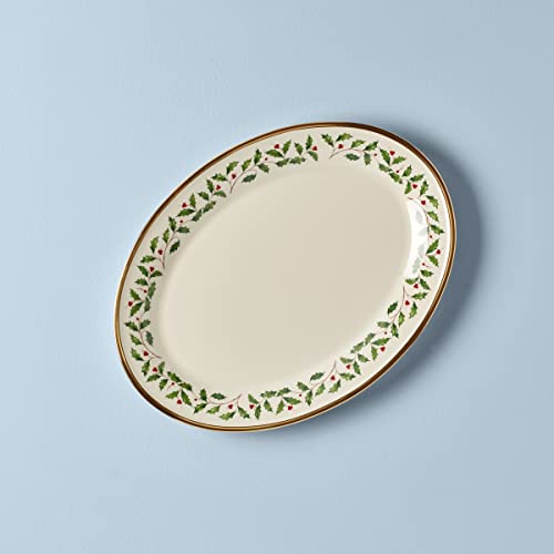 Lenox 146504450 Holiday Oval Porcelain Serving Platter