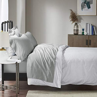 Madison Park 1500 Thread Count Cotton Blend Sheet Set Grey Cal King