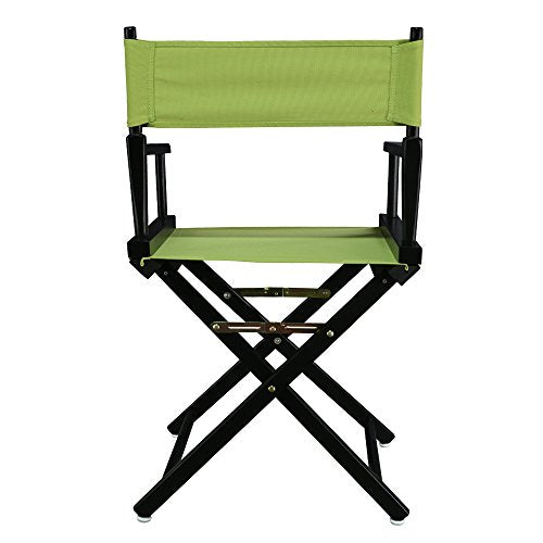 Casual Home 200-02/021-72 Director Chair 18" - Classic Height BlackFrame/Lime Green Canvas