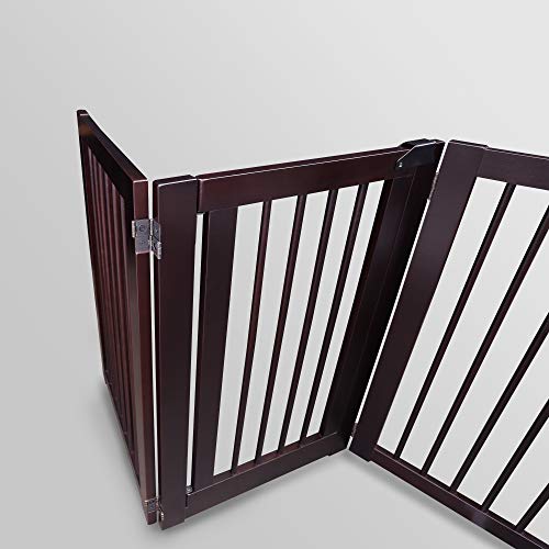 American Trails Freestanding Wooden Pet Gate with Door