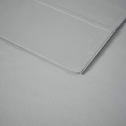 Madison Park 1500 Thread Count Cotton Blend Sheet Set Grey Queen