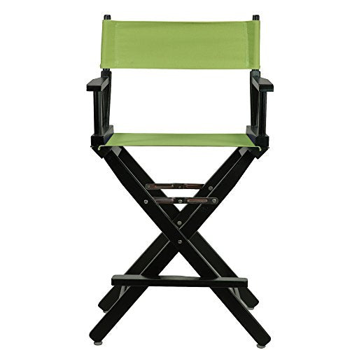 Casual Home 220-02/021-72 Director Chair 24" - Counter Height BlackFrame/Lime Green Canvas