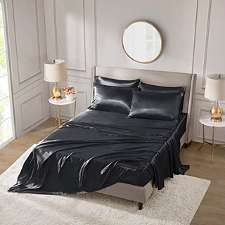Madison Park Essentials Satin Sheet Set Luxury and Silky