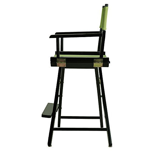 Casual Home 220-02/021-72 Director Chair 24" - Counter Height BlackFrame/Lime Green Canvas