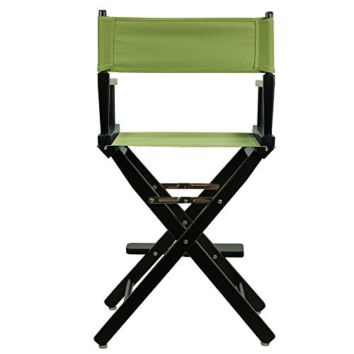 Casual Home 220-02/021-72 Director Chair 24" - Counter Height BlackFrame/Lime Green Canvas