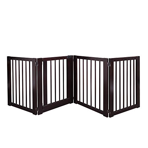 American Trails Freestanding Wooden Pet Gate with Door