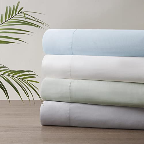 Beautyrest Tencel Polyester Blend King Sheet Set with Blue Finish BR20-3899