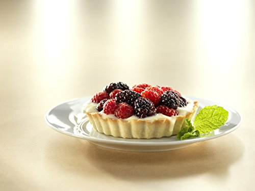 USA Pan Bakeware Aluminized Steel Mini Fluted Tart Pan, 6-Well