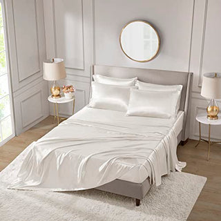 Madison Park Essentials Satin Sheet Set Luxury and Silky