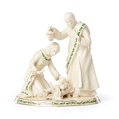 Lenox Holiday Holy Family Figurine, 5.40, Ivory