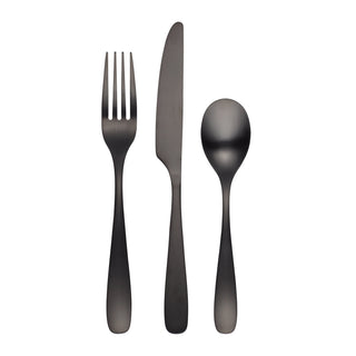 Cambridge Silversmiths Eliana Black 12-piece Flatware Set