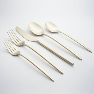 Cambridge Silversmiths Gaze Champagne Satin 20-piece Flatware Set