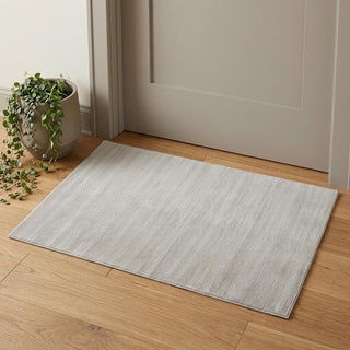 Home Outfitters 2' X 3' Gray And Silver Hand Woven Distressed Area Rug