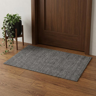 Home Outfitters 2' X 3' Gray and Black Hand Woven Area Rug