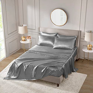 Madison Park Essentials Satin Sheet Set Luxury and Silky