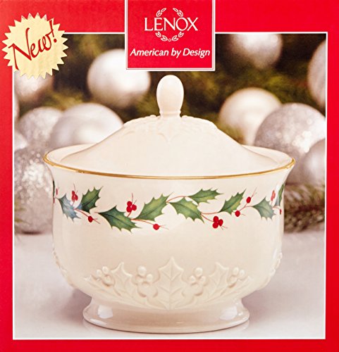 Lenox Holiday Carved Treat Jar
