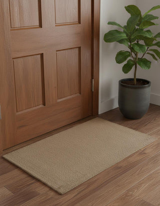 Home Outfitters 2' X 3' Brown Hand Woven Area Rug