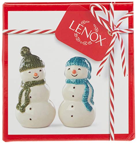 Lenox 883072 Balsam Lane Snowman Salt & Pepper Set