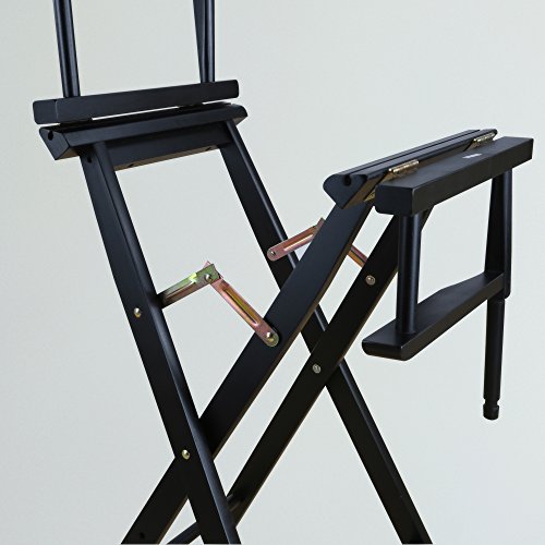 Casual Home 230-02/021-34 Director Chair 30" - Bar Height BlackFrame/Gold Canvas
