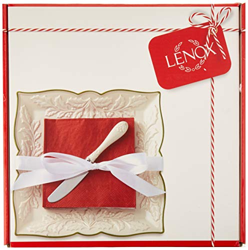 Lenox Holiday 3-Piece Carved Napkin Tray Set