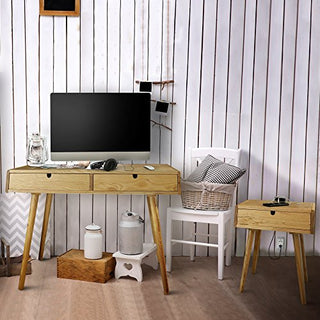 American Trails Freedom USB Ports Desk, Natural Oak