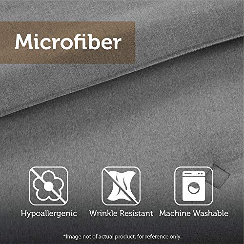 Sleep Philosophy Smart Cool Microfiber Moisture-Wicking Breathable 4 Piece Cooling Sheet Set, King Size, White (SHET20-968)