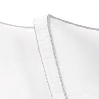 Set of Two Microfiber Down Alternative Medium Hypoallergenic Standard Size Bed Pillows