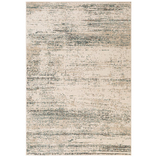 Home Outfitters 2' X 3' Gray and Ivory Abstract Power Loom Area Rug